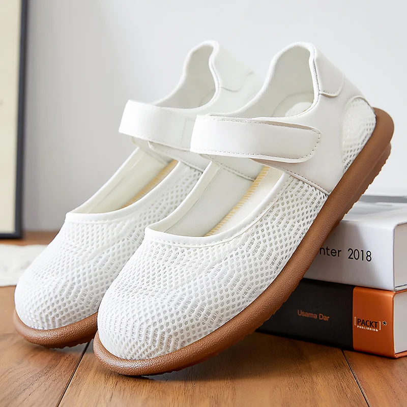 

Woman Baotou Slippers 2025 Summer Shoes for Women Casual Flat Bottom Breathable Sandals Comfortable Outdoor Beach Shoes