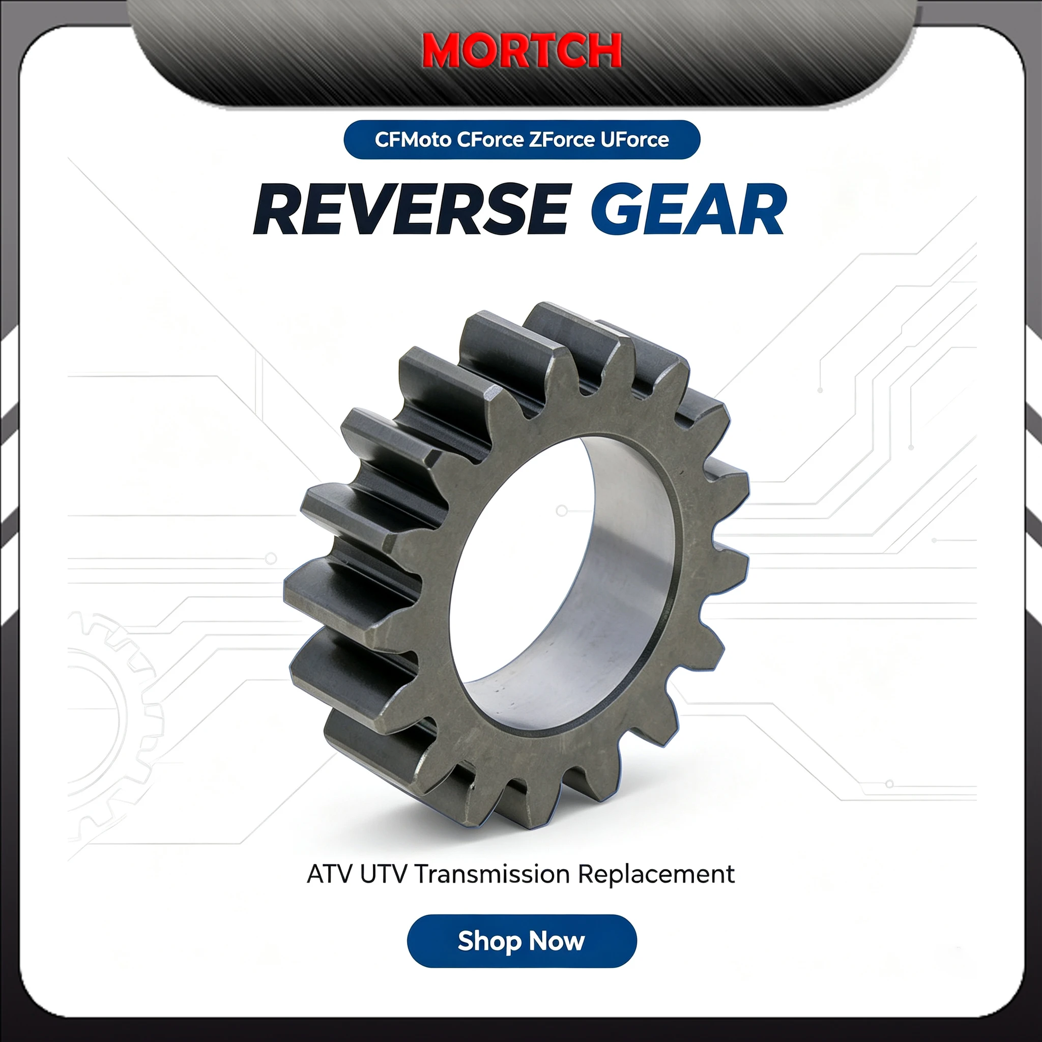 0GR0-060002 Reverse Gear Transmission Parts Fit CFMoto CForce 400-625 ZForce UForce ATV UTV Reverse Gear