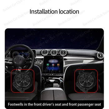 मर्सिडीज बेंज W206 GLC X254 C-क्लास कार के लिए हाई पावर बेस हॉर्न ऑडियो लाउडस्पीकर साउंड 8-इंच सबवूफर ऑडियो स्पीकर 8 best sales सबवूफर मर्सिडीज - №6