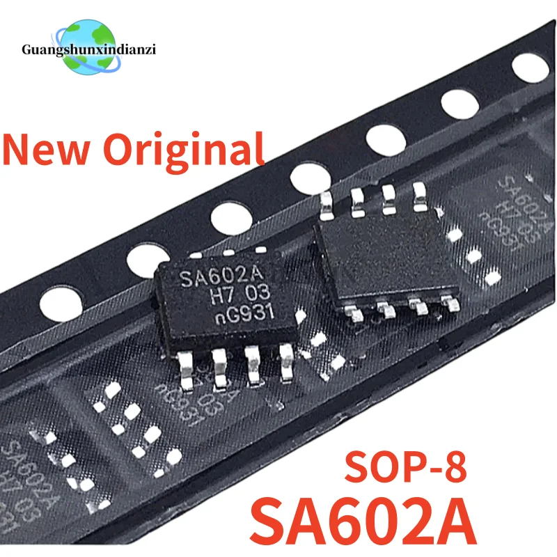 5PCS New Original SA602A NE602A NE602 SA602 SA602AD/01,118 SOP-8 Dual balanced mixer chip