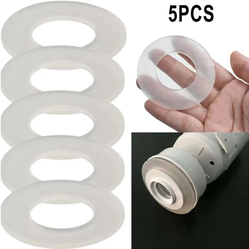 1/5Pcs Silicon Rubber Diaphragm Drain Valve Seal Washer Waterproof Gasket Toilet Tank Part Water Stop Seal Ring Universal