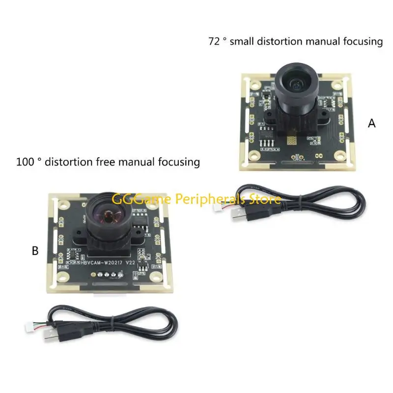 U55B 1MP OV9732 Camera Module Adjustable Manual-focus MJPG/YUY2 for Face Recognition