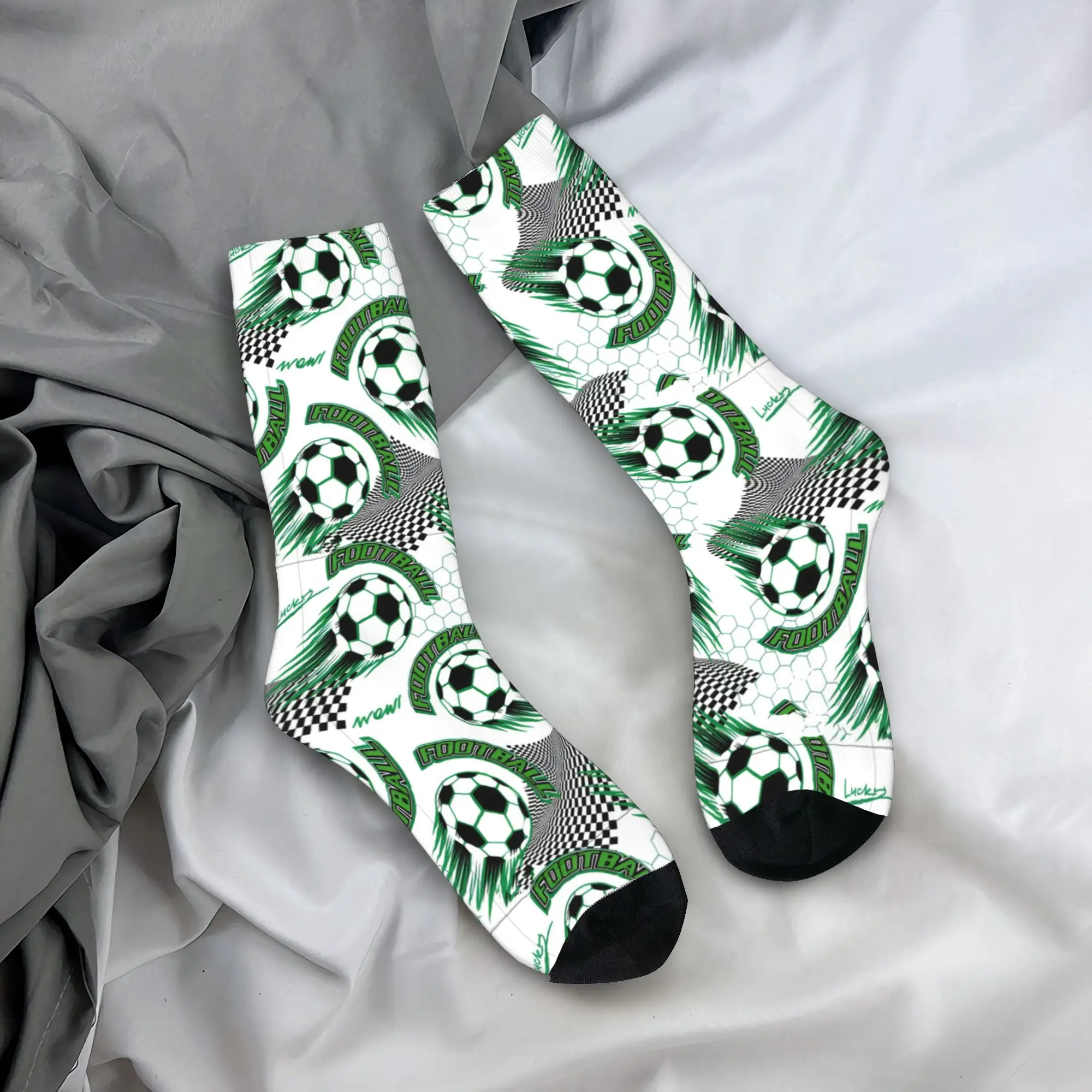 

football goal soccer fans sports Socks Merchandise For Men Women Print Socks Cozy Stockings