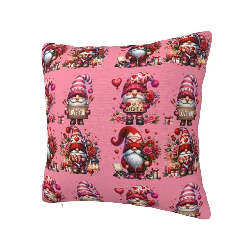 Custom Valentine's Day Goblin Square Pillow Case Home Decorative Cushion Cover Throw Pillow for Car Double-sided Printing