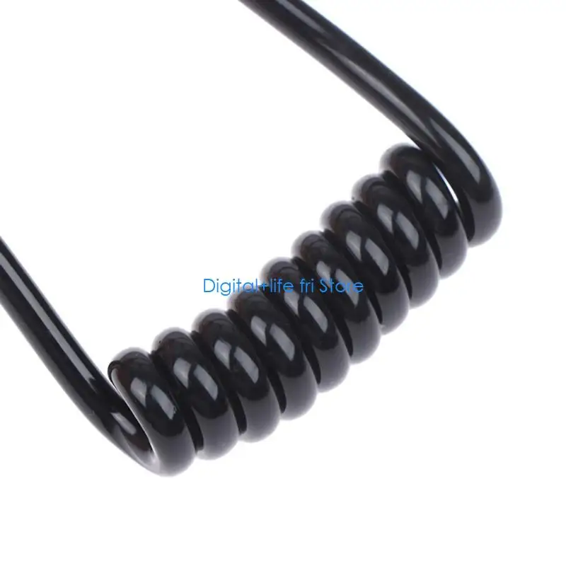 Tube d'air acoustique à ressort Flexible E06D, bouchon d'oreille, talkie-walkie, écouteur, bobine