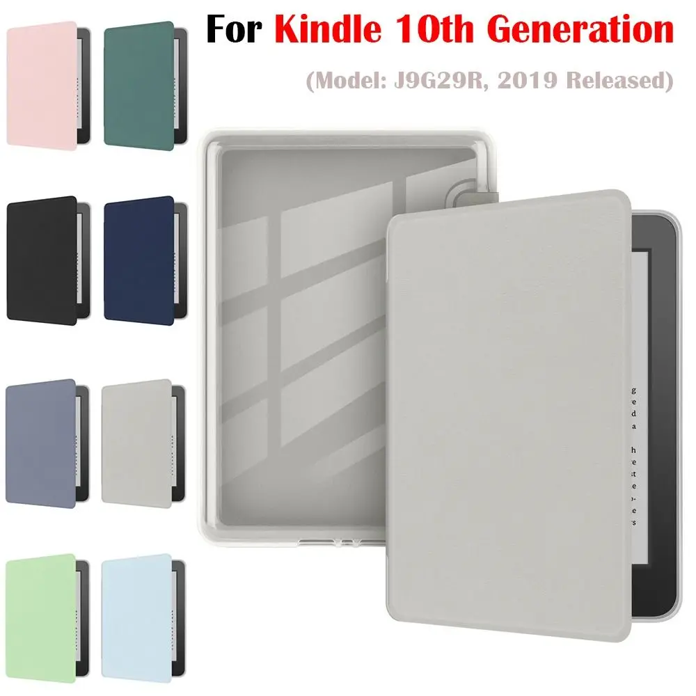 Auto Wake/Sleep 6 inch e-Reader Case Shockproof Anti Scratch Protective Shell Wear Resistant for Kindle 10th Generation 2019