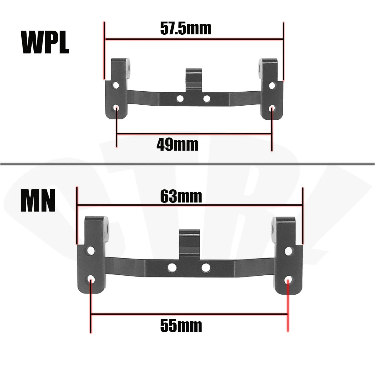 Metal Pull Rod Base Seat Mounts Servo Set for 1/16 WPL C14 C24 1/12 MN D90 D91 MN99SRC Car Truck Crawler Spare Upgrade Parts