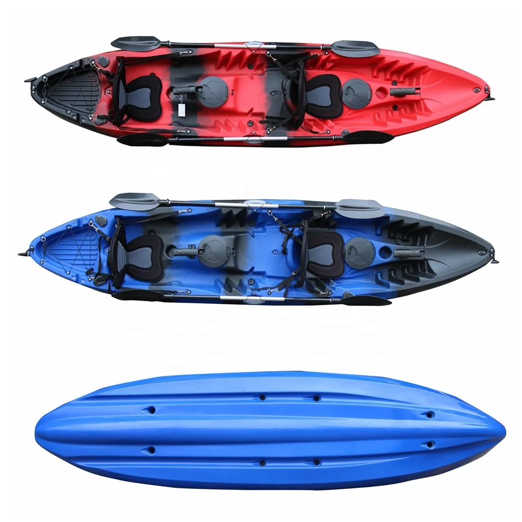 Vicking Factory Quality Assurance Fishing Kayak, Plastic 2 Person Kayaking Paddle Touring Canoe/kayak