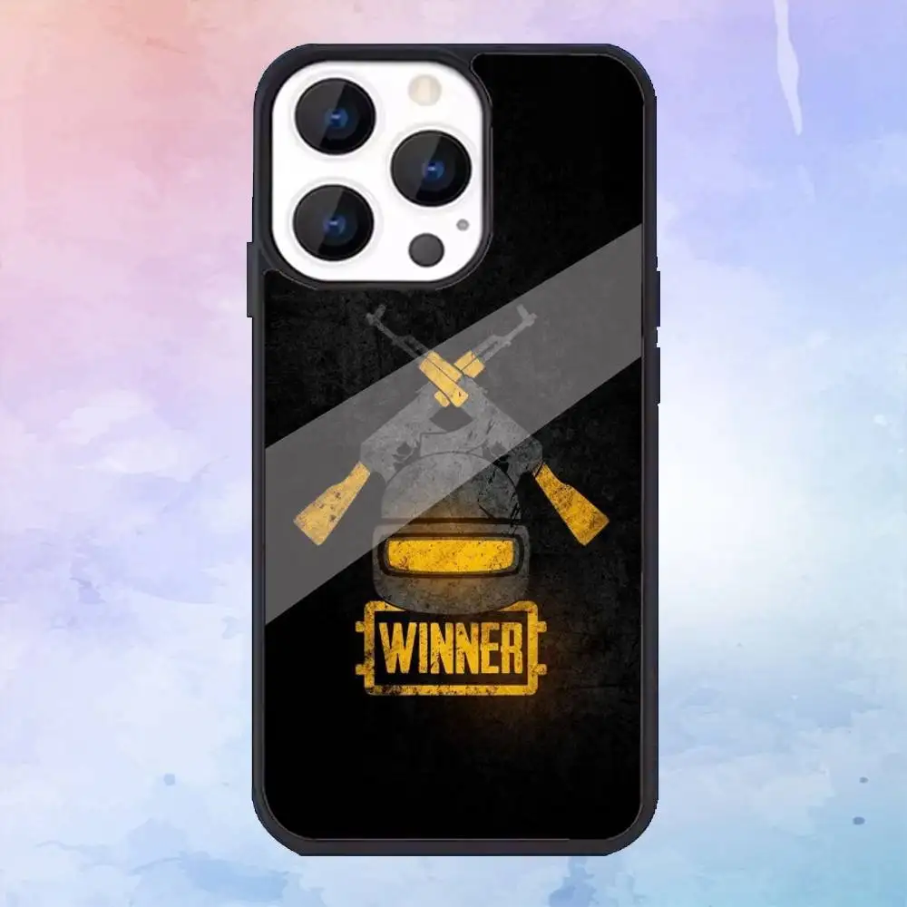 P-PUBG Game Battegrounds  Phone Case For iPhone17,16,15,14,13,12,11 Plus,Pro Max Magnetic For Magsafe Wireless Charging