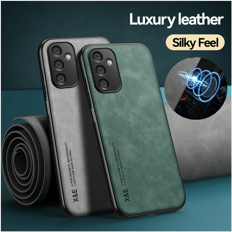 Case for Samsung Galaxy S24 S23 FE S23 Ultra Protective Cover For Galaxy S22 S21 S20 Plus S10 S9 S8 Magnetic Holder Phone Coque