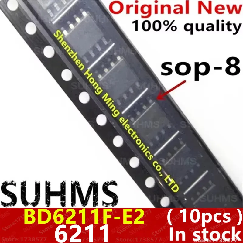 (10piece)100% New BD6211F-E2 BD6211F BD6211 6211 SOP-8