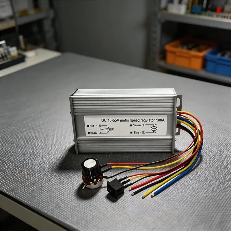 ABVG-100A DC Motor H-Bridge Industrial Speed Controller High-Power Driver Motor Speed From 0% To 100% Motor Replacement