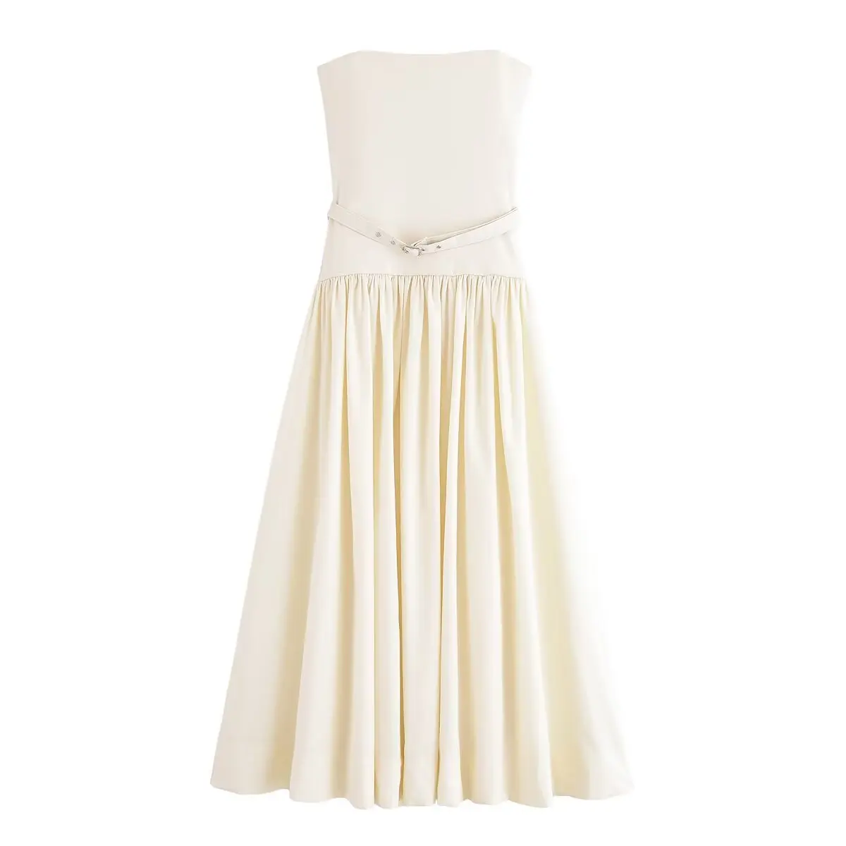 

2025 Autumn New Women's Fashion European and American Style Personalized and Versatile Splicing Skirt