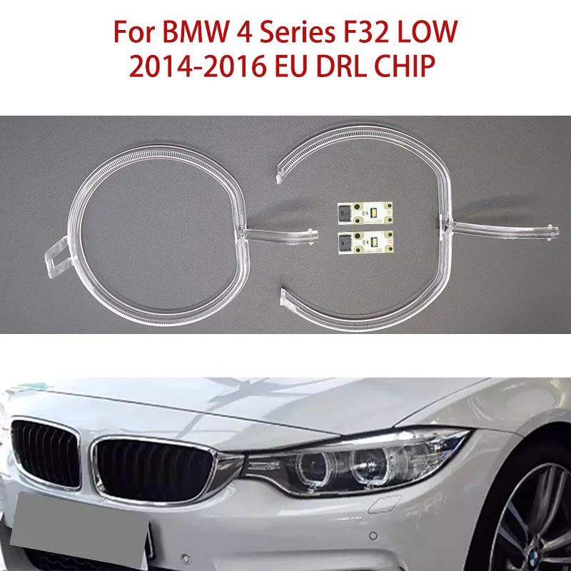 

Выразите проблему пожелтения кабелепроводной ленты для BMW серии 4 F32 2014-2016, новый европейский белый свет, балласт «ангельский глаз», автомобильный DRL ЧИП