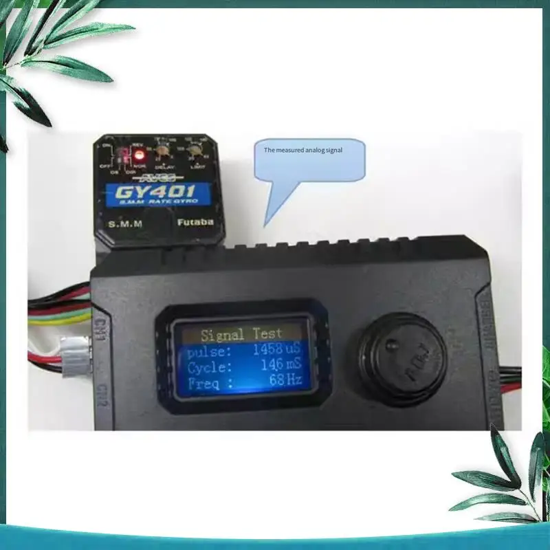 (NEW) TL80 RC Servo Tester Multi-Function Programmable Digital Steering Gear Performance For RC Robot Helicopter Car Servo