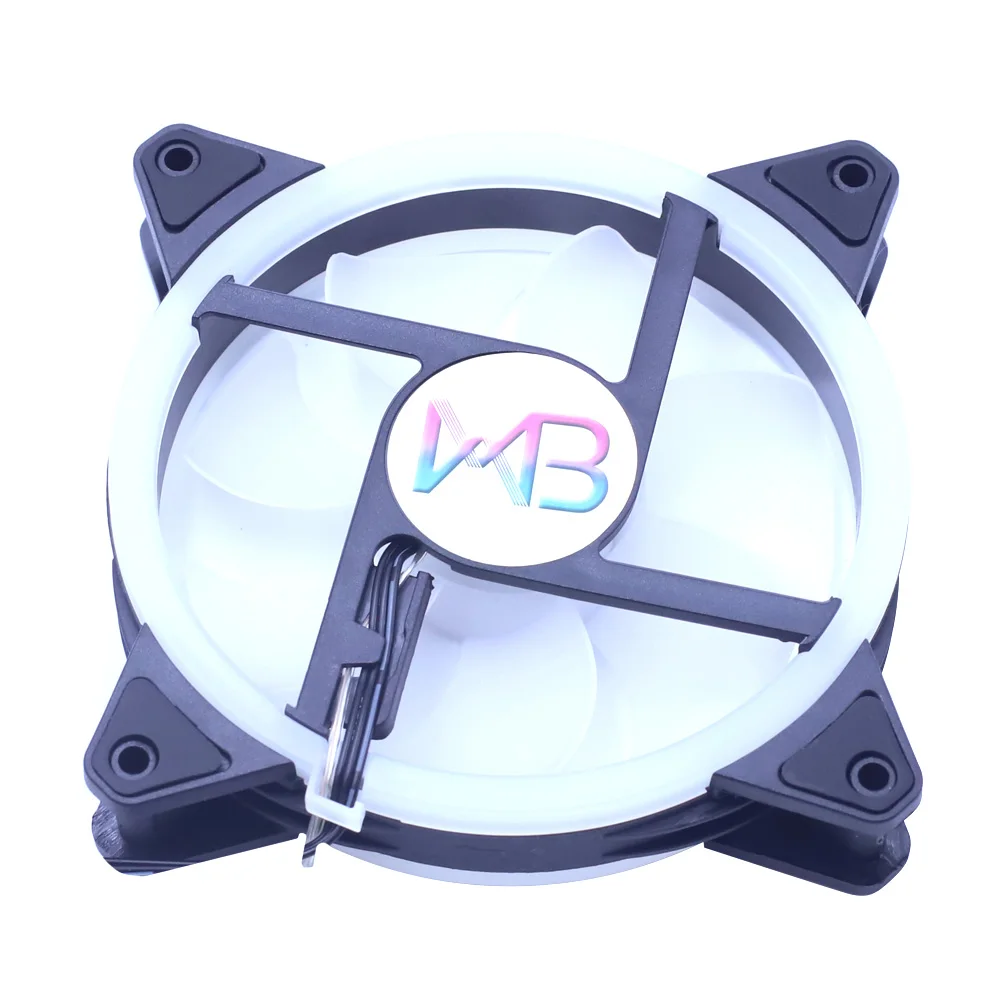 120mm Case Fan Computer Cooling Cooler Fans Molex 3PIN Colorful Radiator For Computer Chassis 12V 12cm Ventilador