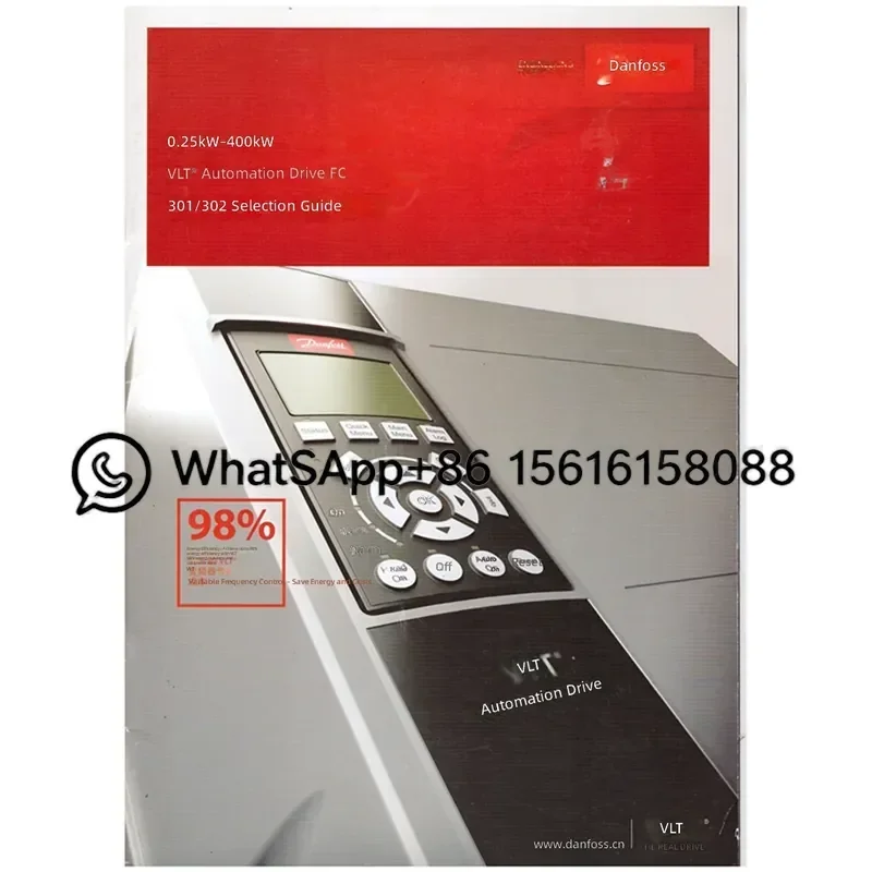 Original Danfoss VFD FC-302P15KT5E20H2XGCXXXSXXXXAXBXCXXXXDX 131F8140 AC Drive Inverter Frequency Converter Motor Speed