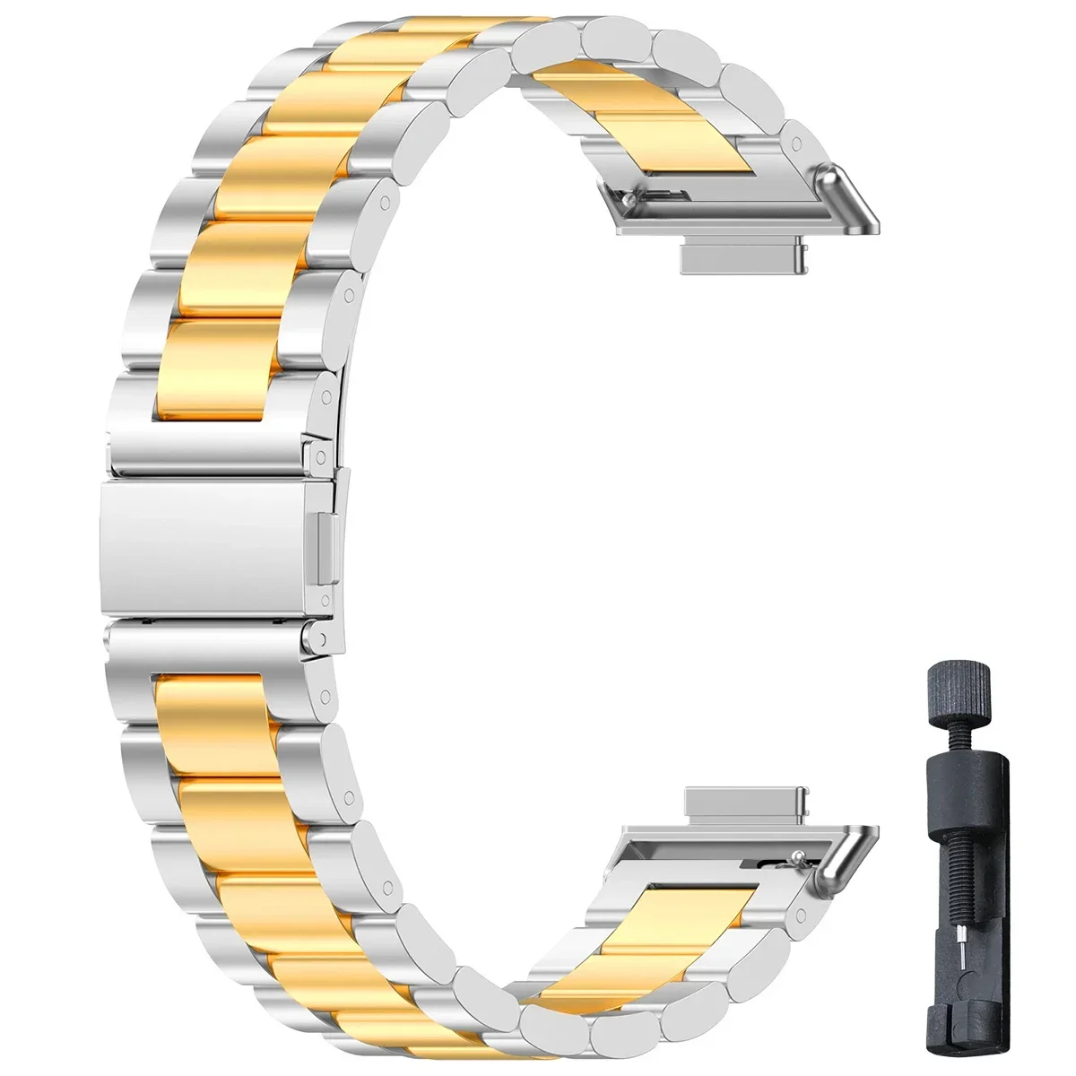 Edelstahlarmband für Redmi Watch6 5 4, luxuriöses Metall-Ersatzarmband für Xiaomi MiBand8/9Pro, Sportarmband Correa