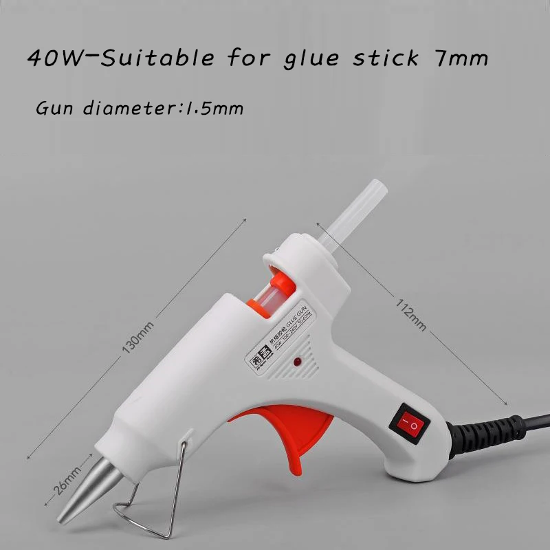 Rechargeable Hot Glue Gun 11/7mm Adjustable Temperature Sticks Household DIY Handmade Tools Repair Tools Special Stick Sets