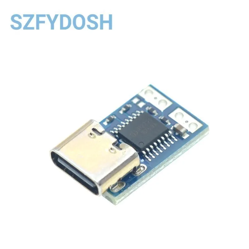  PDC004-PD PD Decoy Module, USB-C PD 9V 12V 15V 20V DC Fixed Voltage Power Trigger Module 5A Type-C Female Input for Notebook