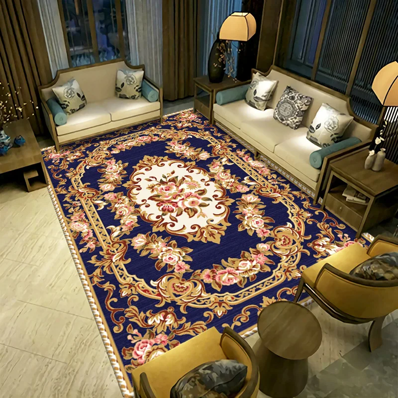 Modern Chinese Living Room Persian Carpet Simple Bedroom Decoration Area Rug Large Porch Door Mat Absorbent Non-slip Bath Mat