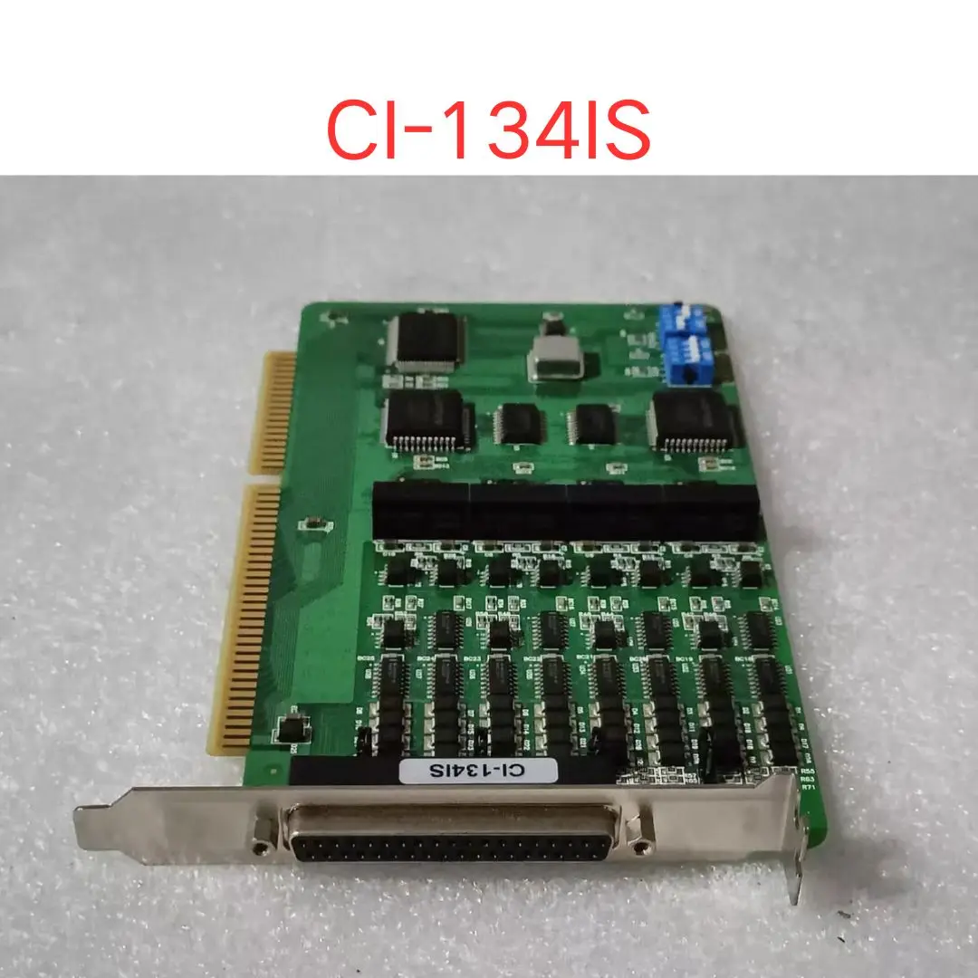used CI-134IS RS-422/485 four serial port optoelectronic isolation card test OK Fast shipping