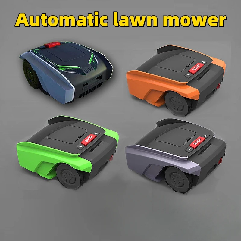 

Robot Lawn Mower Automatic Grass Cutter Machine Professional Garden Power Tool Smart Mobile Planning Path Efficiency Yard Mowing