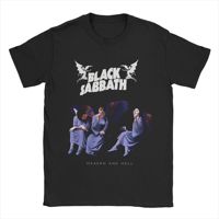 Black Sabbaths Band Tee Shirt for Men Women Printed T Shirts  Cotton Clothing