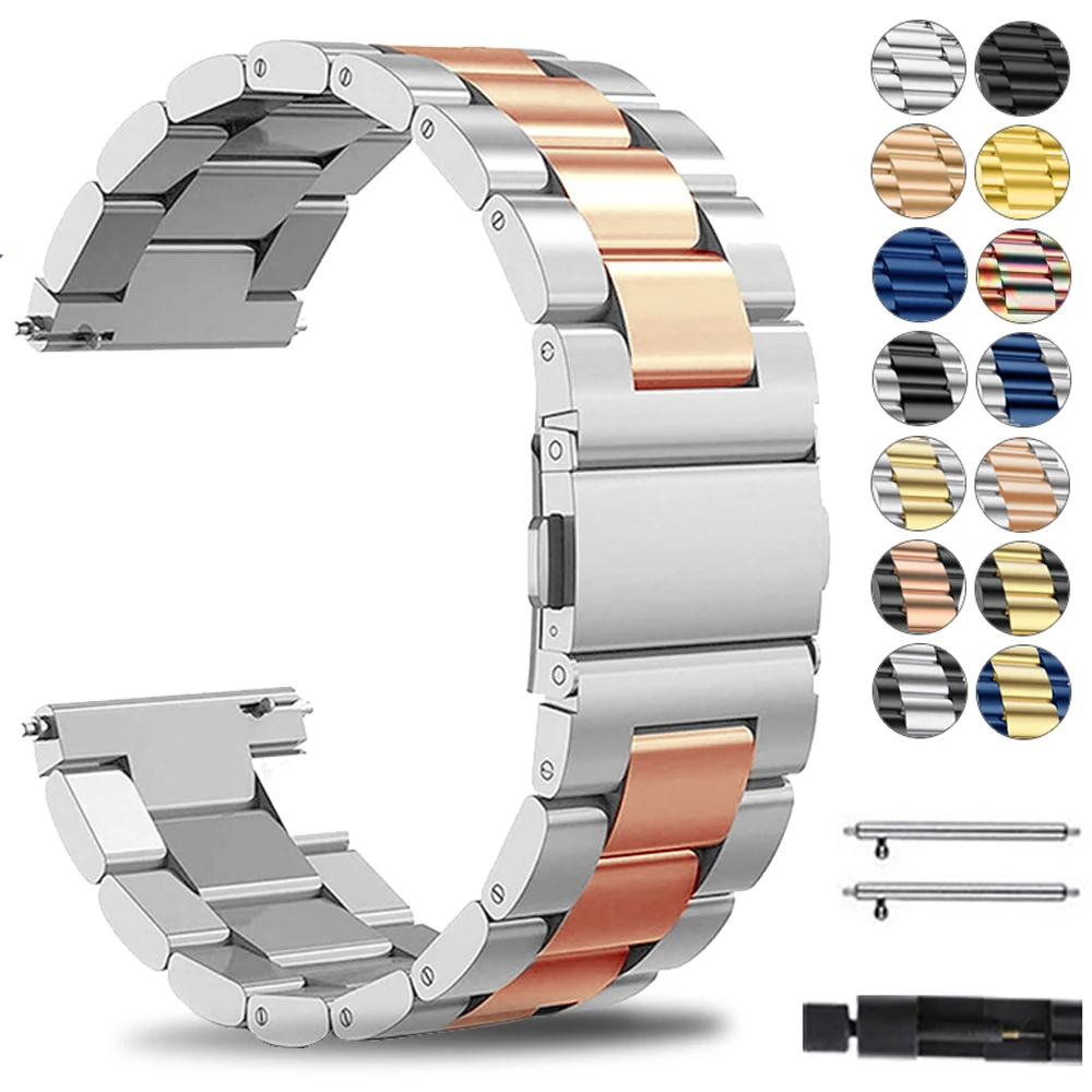 For Huawei Watch GT3 GT3 2 Stainless Steel Strap 20 Metal strap 22mm smartwatch strap GT2 pro