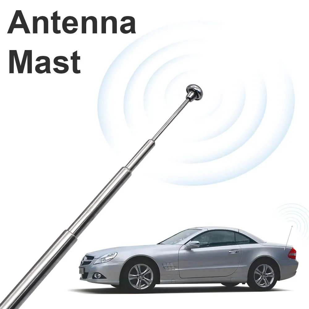 Car Antenna For Mercedes Benz W140 W124 W202 W210 R129 AM/FM Aerial Power AntennaAuto Car Radio FM Antenna Signal 1408270001