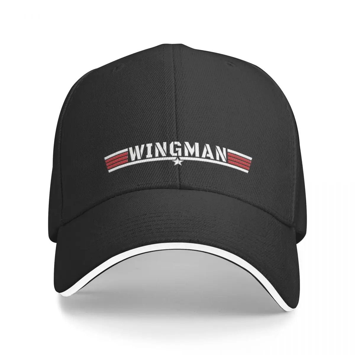 

Wingman Top Gun Fighter Pilot Baseball Cap Hat Man For The Sun cute Male Women's