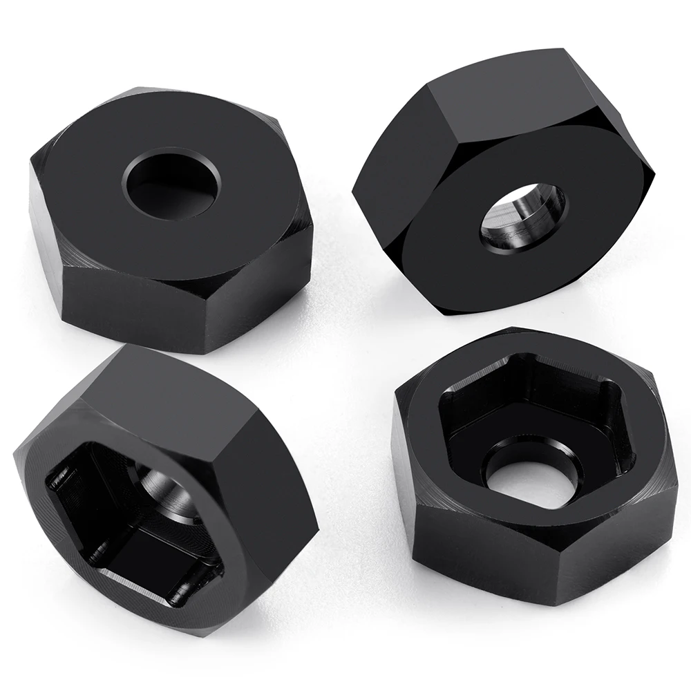 AXSPEED 8mm to 12mm Wheel Hex Hub Adapter Conversion For 1/16 Mini-B RC Car Upgrade 8 Turn 12MM Wheel Hex Adaptor Parts