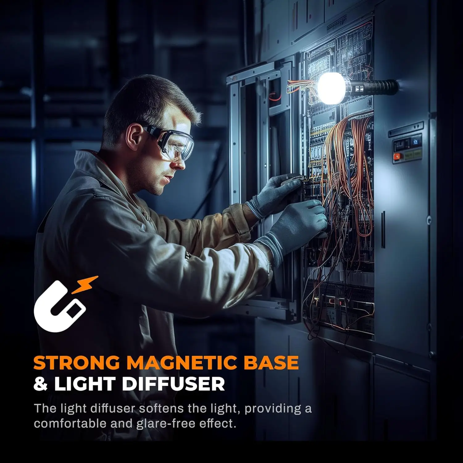 Linterna de luz fuerte para exteriores, recargable, ultrabrillante, de largo alcance, pequeña, portátil, duradera, luz Led