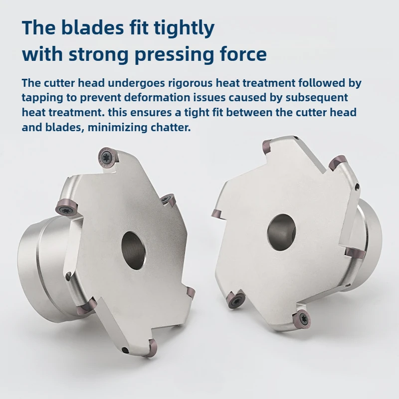 TMR EMR T-groove milling cutter head, inserted into RPMT10T3 RPMT1204 FMB FMB22 FMB27 tool holder bracket tool view 2