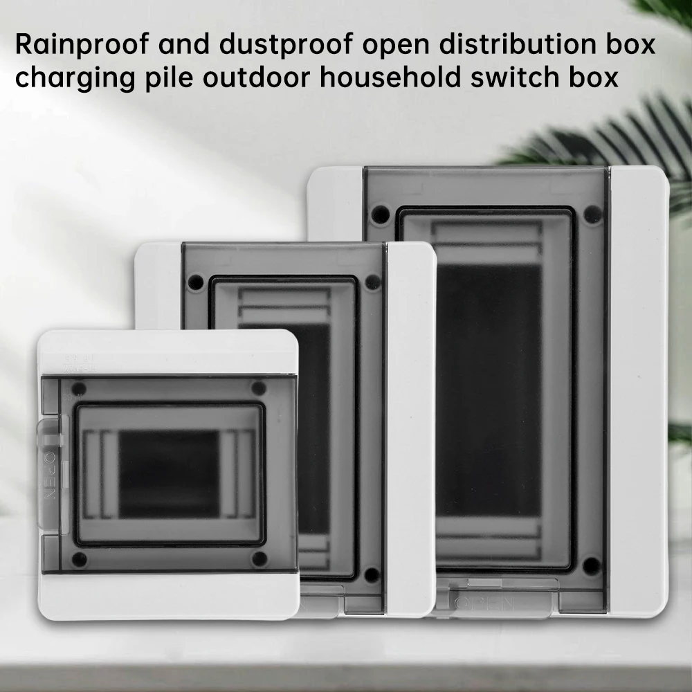 HT Series Junction Box 5/8/12WAY PC Plastic Outdoor Electrical IP65 Waterproof Distribution Box