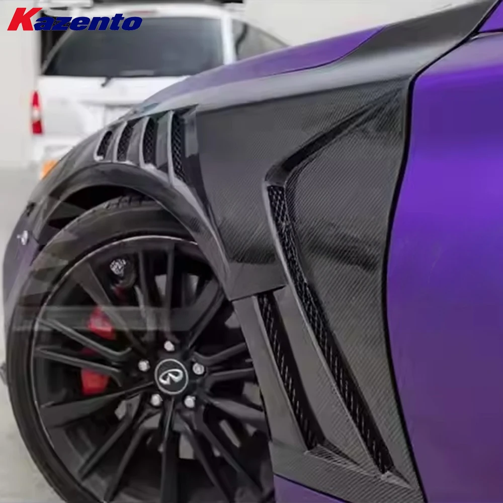 

For Infiniti Q50 V37 Epa Type Front Vented Fender Carbon Fiber
