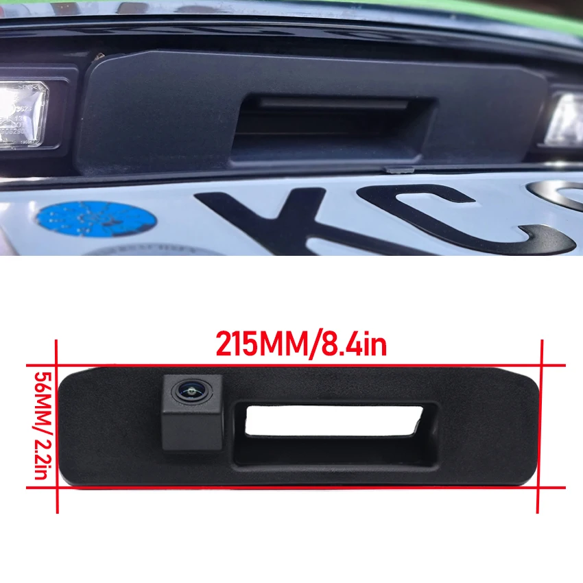 HD 1080P سيارة الرؤية الخلفية عكس الجذع مقبض الكاميرا لمرسيدس بنز ML A180 A200 A260 GLA GLC GLE كاميرا احتياطية مقاومة للماء #3