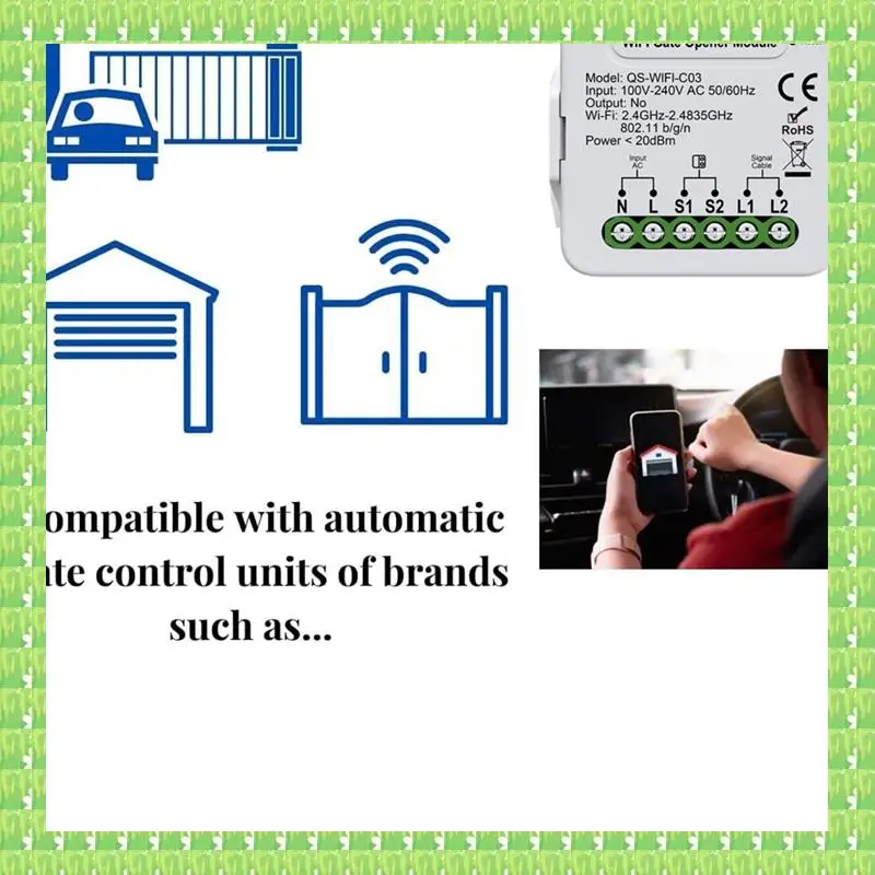 

Модуль переключателя умных штор Tuya для подключения рулонных жалюзи, электродвигатель для Alexa Google Home