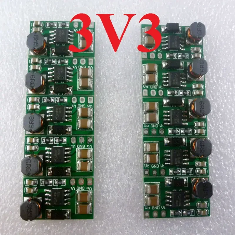 Convertidor de CC DD0606SB 1A, entrada 1,2 V, 1,5 V, 1,8 V, 2,5 V, salida 3,3 V, módulo Boost Step Up para rtl8710, piezas, esp8266, 10 HC-05