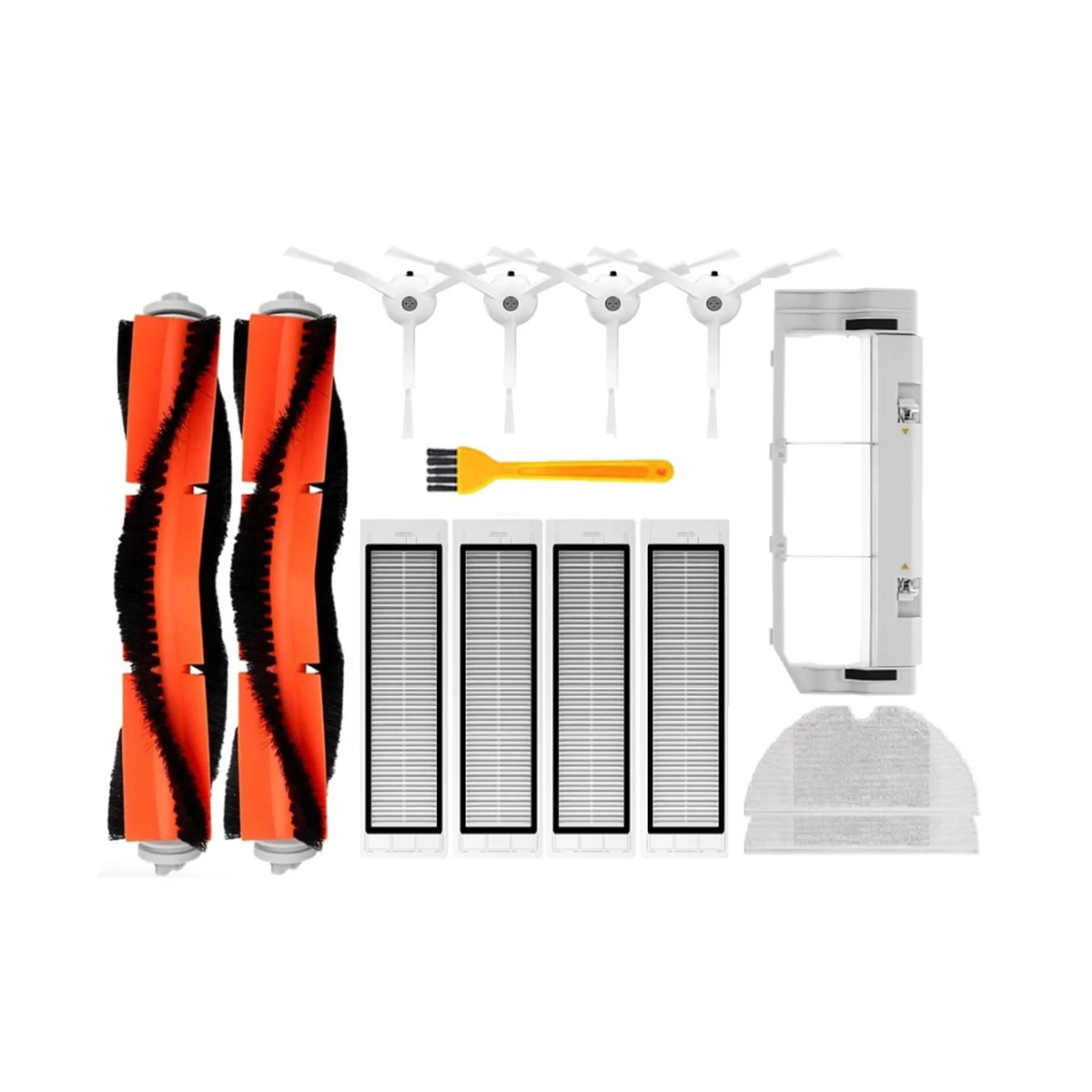 ل Mi جهاز آلي لتنظيف الأتربة 1/1S S4 S5 S50 S51 Max SDJQR01RR SDJQR02RR SDJQR03RR فرشاة دوارة ممسحة القماش-ABLM