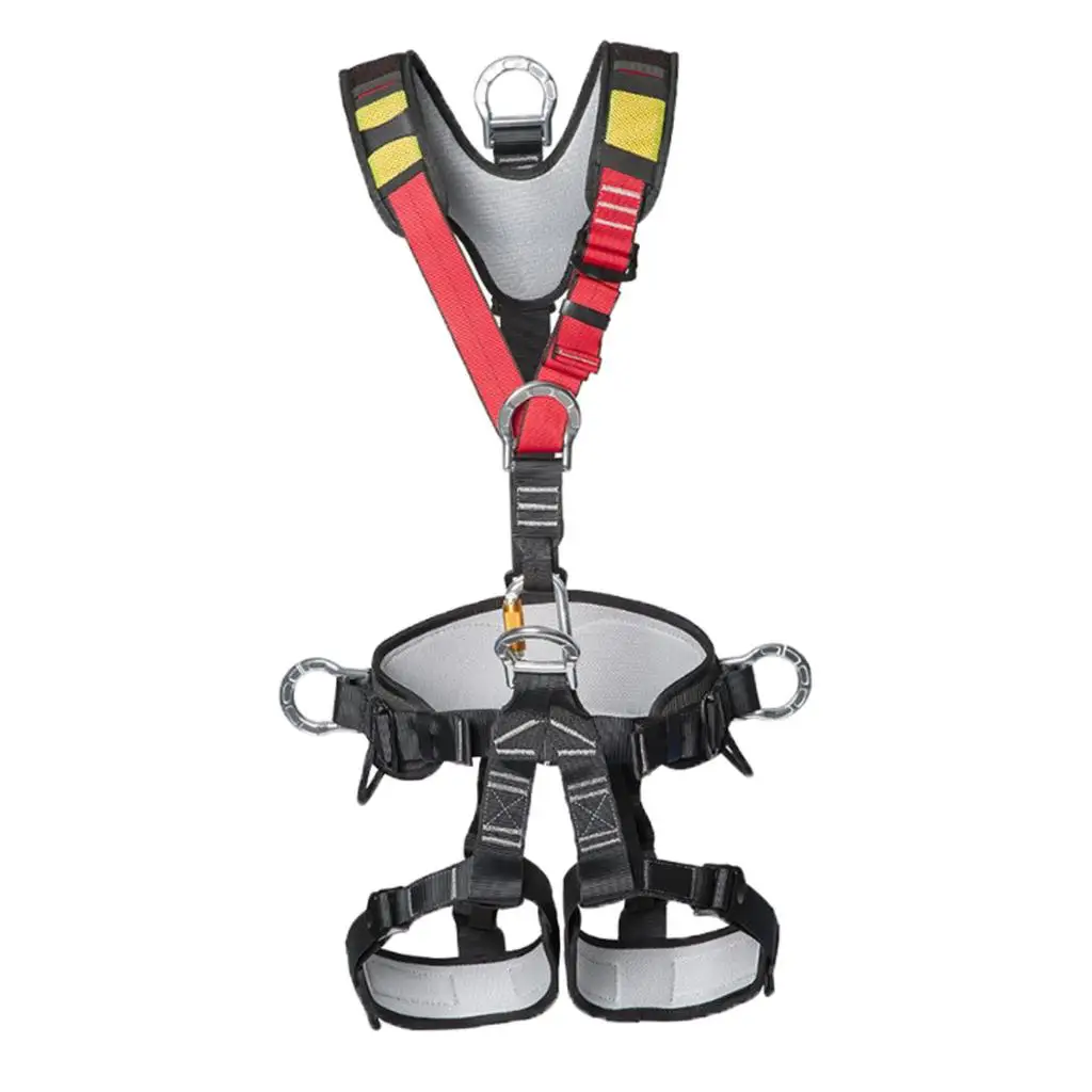 Professional Rock Climbing Harness Full Body Removable Gear Fall Equipment Gear for Kids Teen