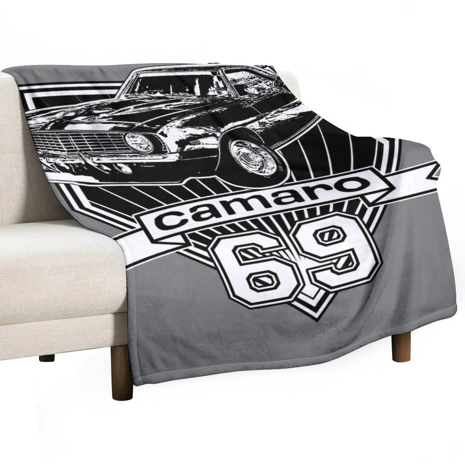 1969 Camaro Throw Blanket Soft Cozy Blanket for Pet Kids Adults