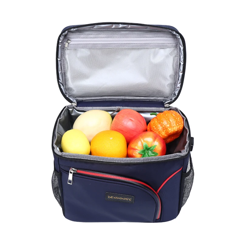 DENUONISS 2023 New Insulated Lunchbox Bag Bento Bag Cooler Bag Dinner Container Portable Travel Picnic Insulated Cooler Bag