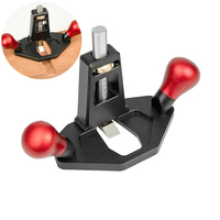 Router Plane Convenient Depth Adjusting Screw Nut DIY Handheld Router Planer Right Angle Tenon Shoulder Trimming Wood Planing