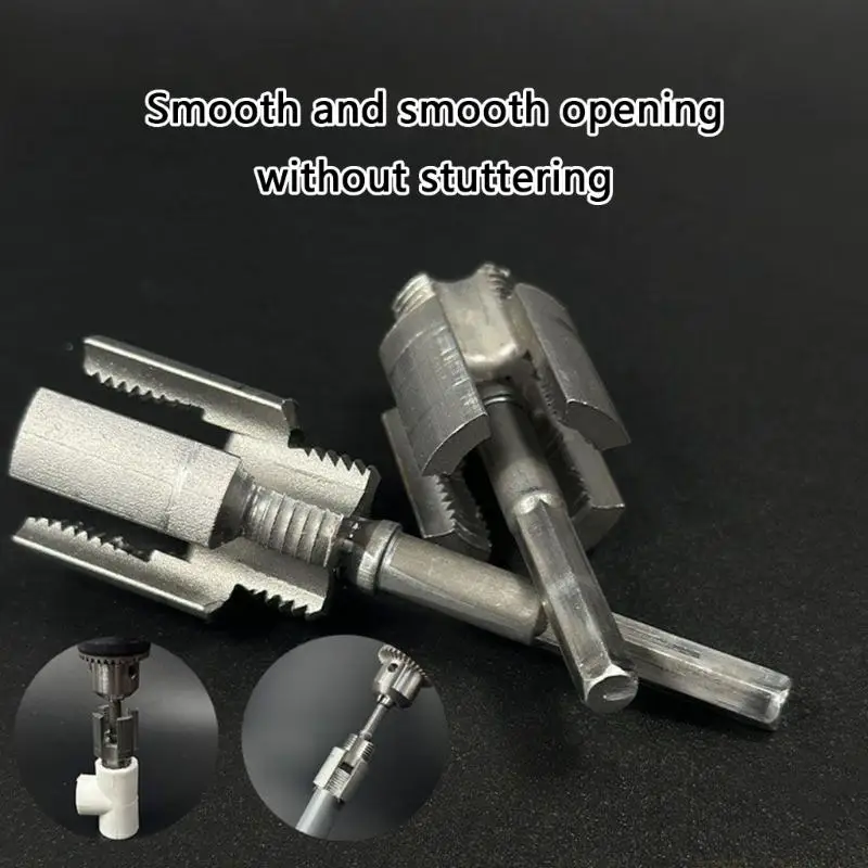 A2BE 2Pcs Precisions Carbon Steel Threading Tool Internal External Double Function