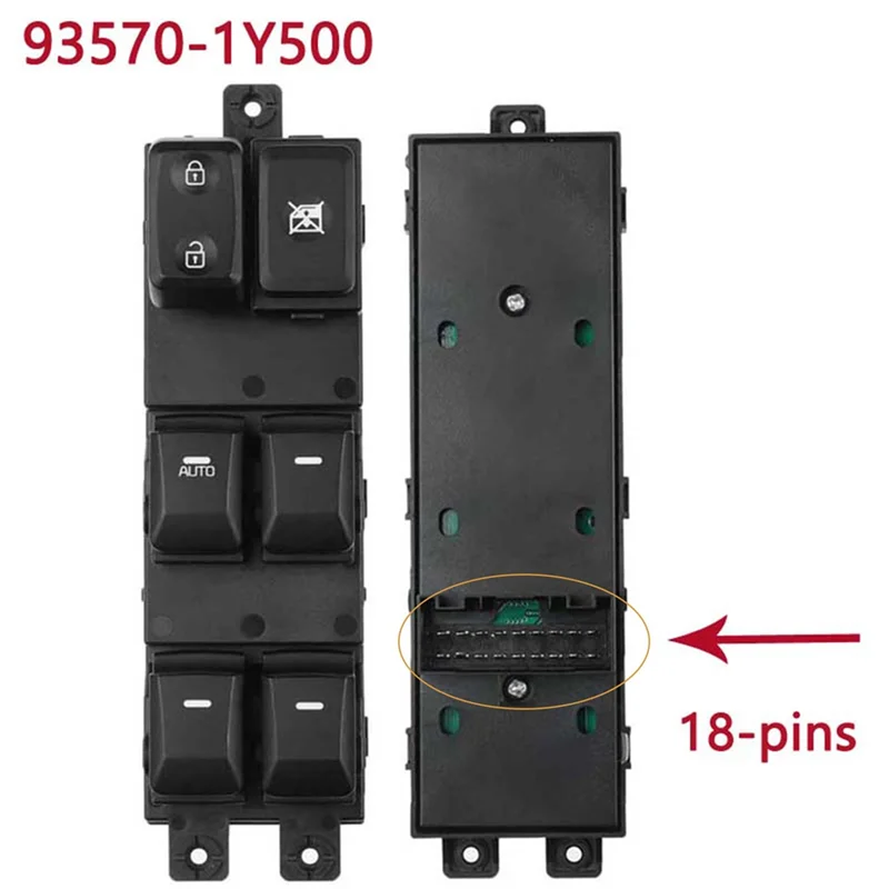 

Stable-Window Electric Switch For Kia Morning Kia Picanto TA 49749B-1000 Auto Parts
