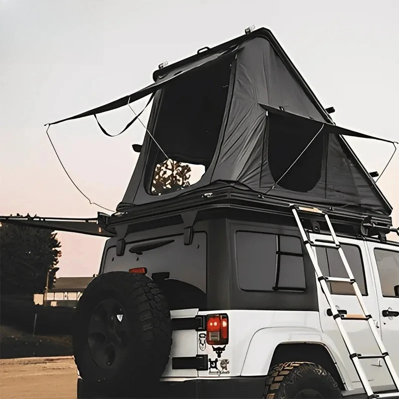 

S Triangle Roof Top Tent - Robust Hard Shell Deluxe Roof Top Tent