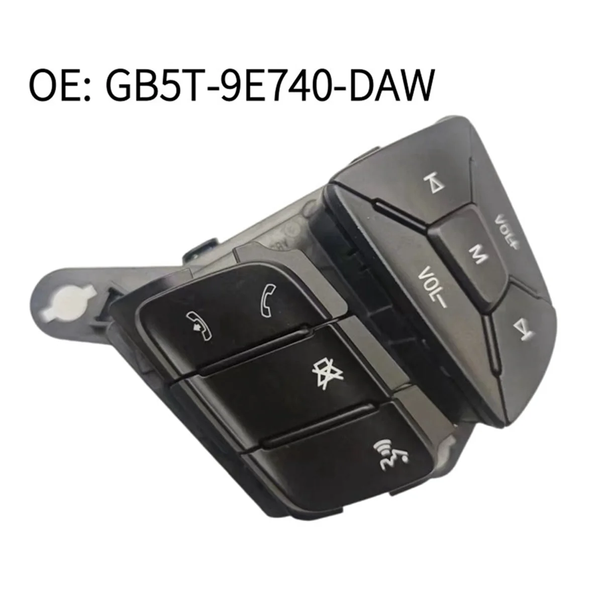 GB5T-9E740-DAW Car Right Wheel Steering Cruise Control Switch Fit for 2016-2019 GB5T9E740DAW