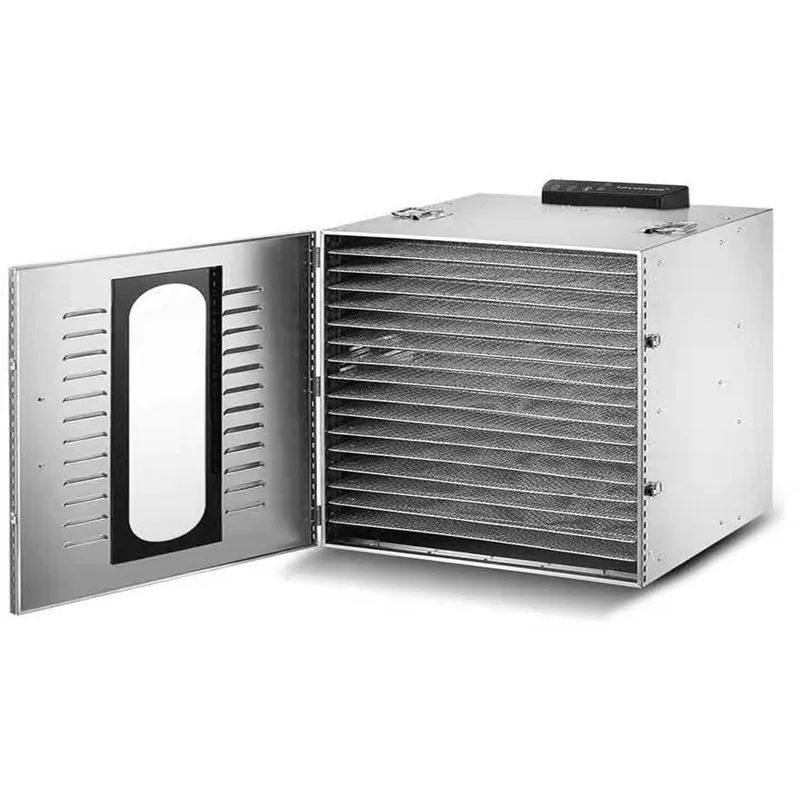 

16-Tray Food Dehydrator for 110V 220V Touch Screen Smart Pet Treats Vegetable Fruit Drying Machine Refrigerator Dehydrator