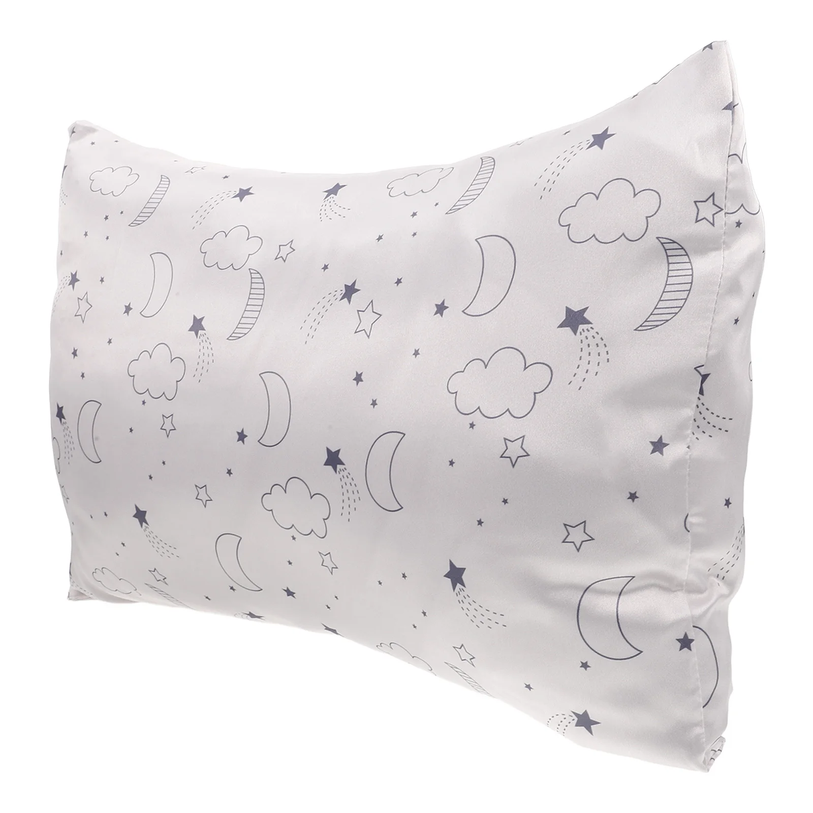 

Breathable Synthetic Fiber Kids Pillowcase Soft Smooth Texture Envelope Closure Travel Home Use Cartoon Prints